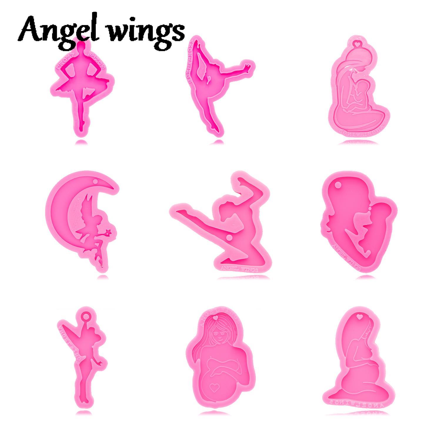 Baby Clothing Model - Moules de boucles d'oreilles en silicone