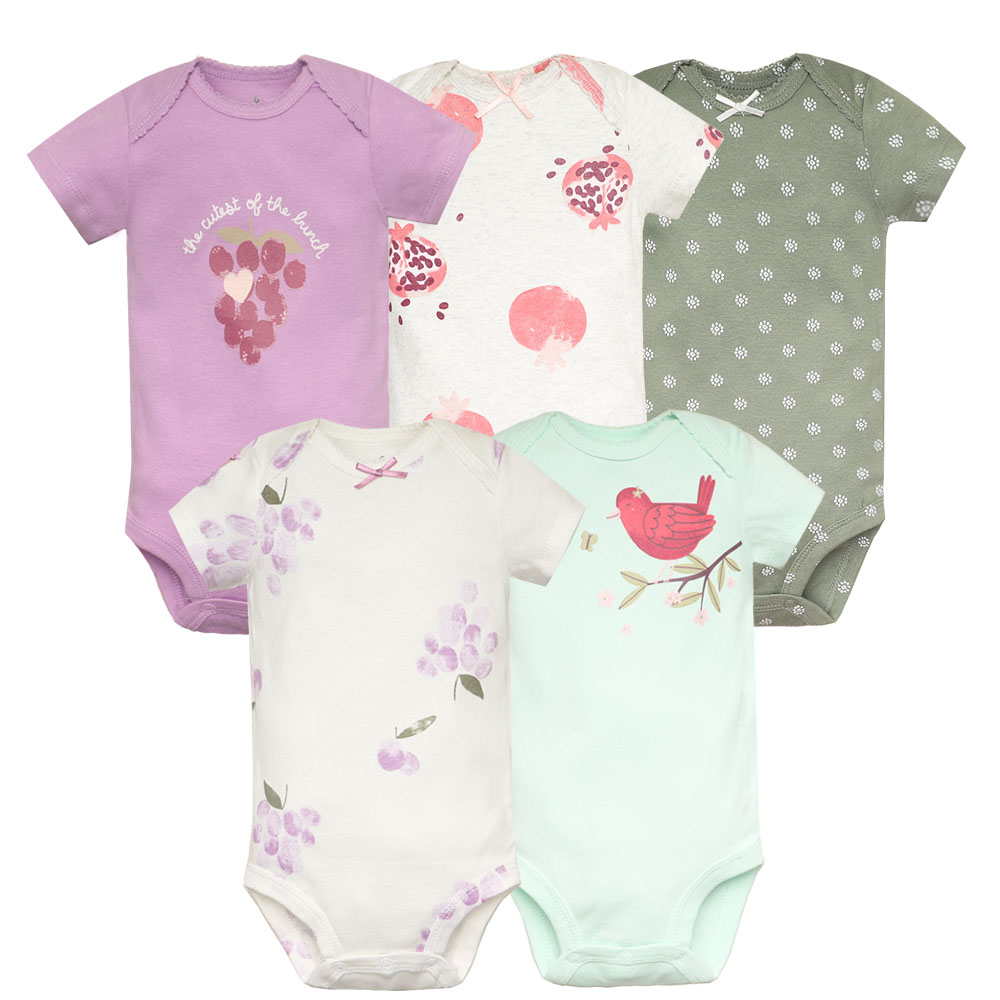 Baby Clothing Deals - 5 pièces/lot bébé Body mode fille