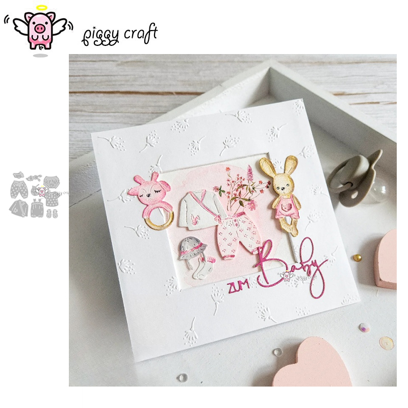 Baby Clothing Model - Matrices de découpe en métal Piggy