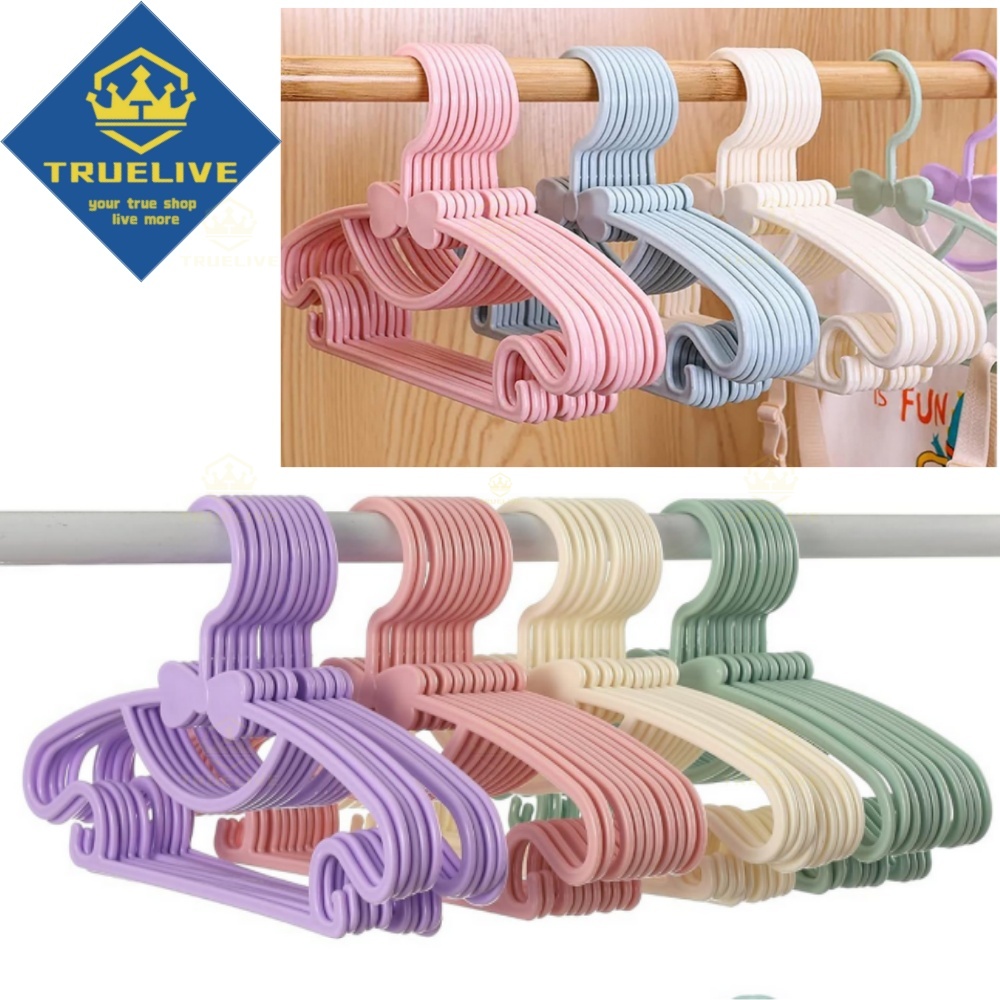 Baby Clothing Hangers - 30/20/10/5/1PC porte-vêtements pour bébé en plastique
