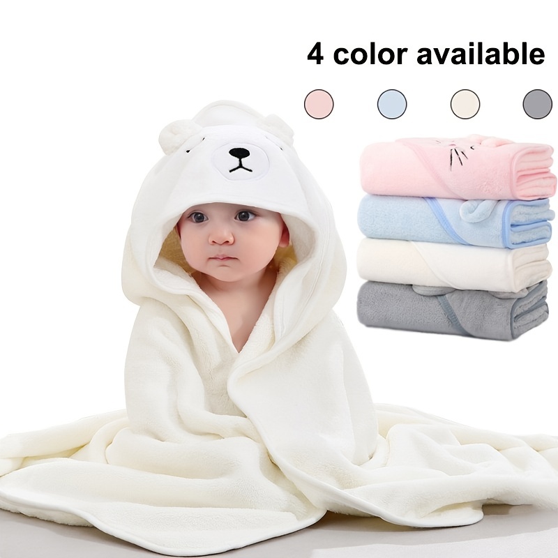 Hooded Bath Towel - Serviette de bain avec capuche pour