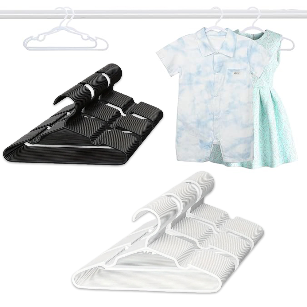 Baby Clothing Hangers - Cintres antidérapants pour nourrissons et enfants,