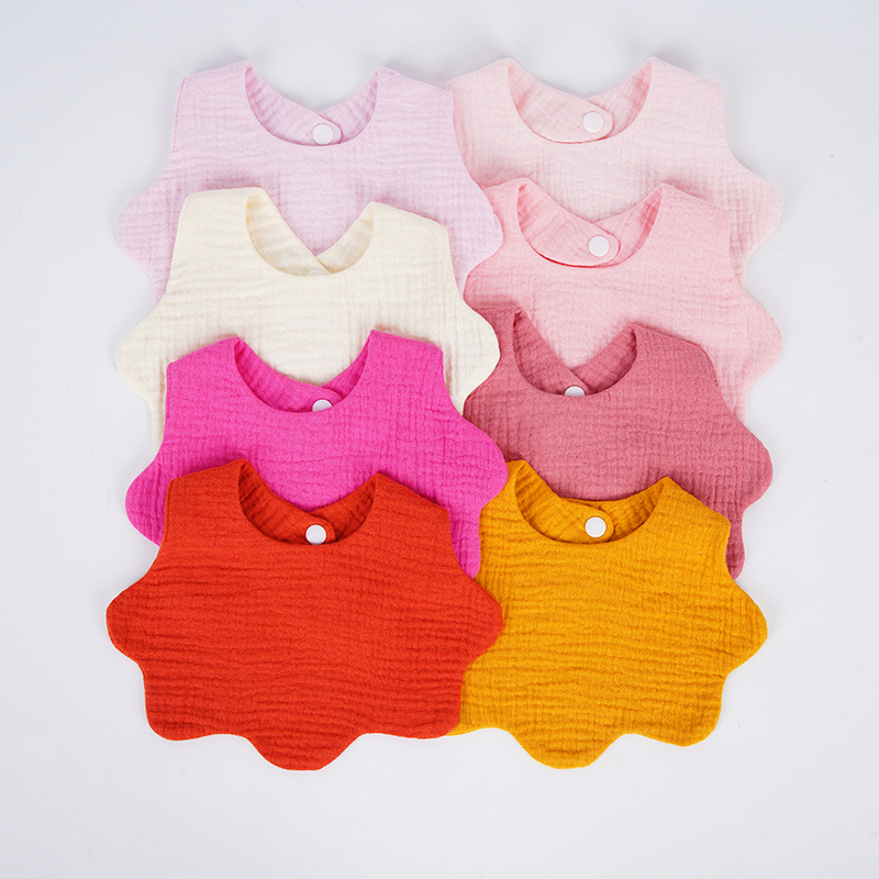 Baby Clothing Fabric - Bavoirs en coton doux imprimé pour
