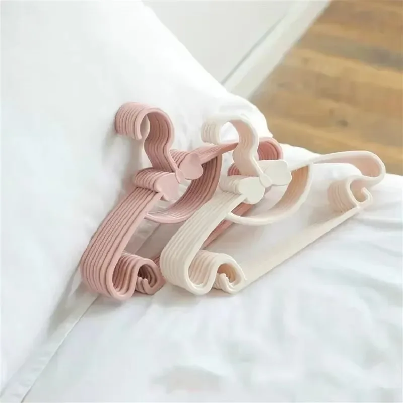 Baby Clothing Hangers - Nouveau 5/10 pièces cintre Portable enfants