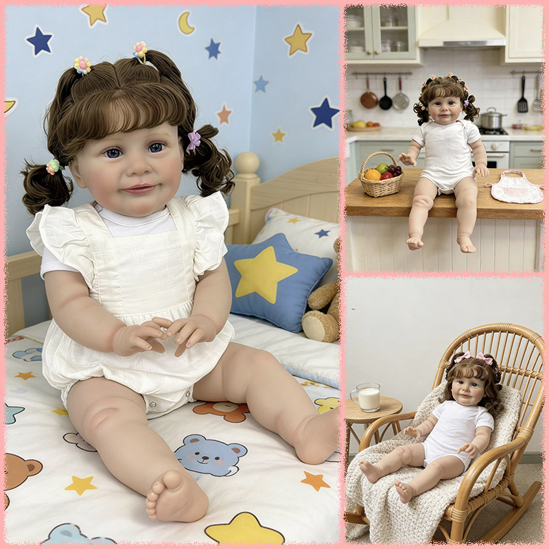 Baby Clothing Model - Poupée Reborn Zoe de 25 pouces,
