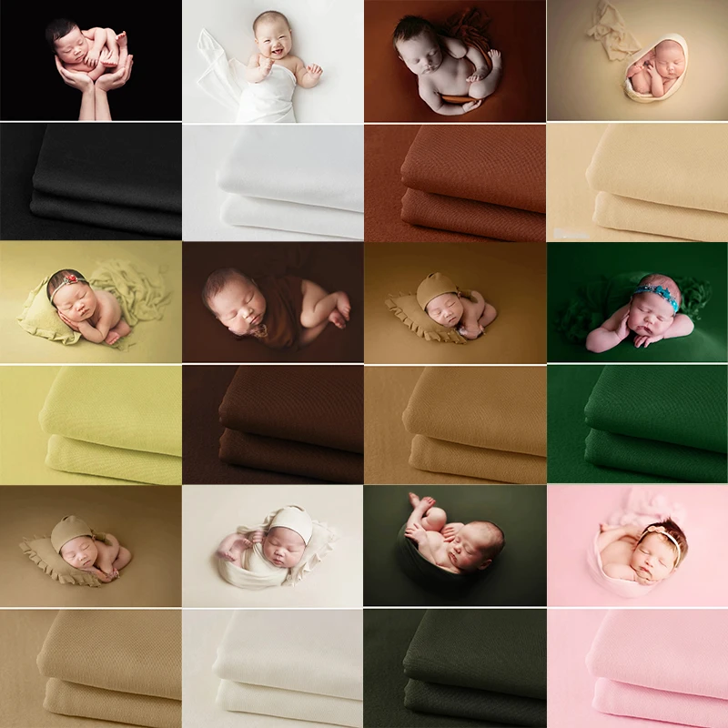Baby Clothing Fabric - Accessoires de photographie pour nouveau-né, couverture