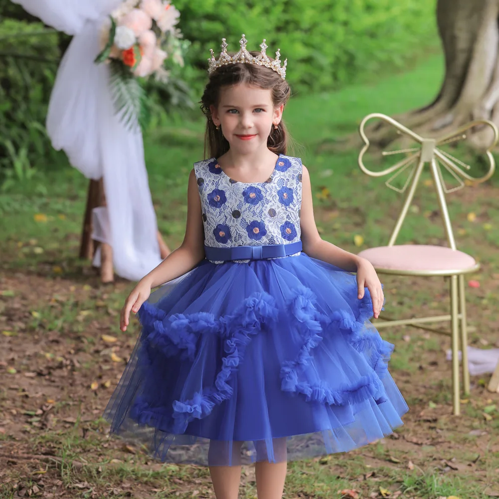 Baby Clothing Yellow - Robe de princesse Tutu sans manches,