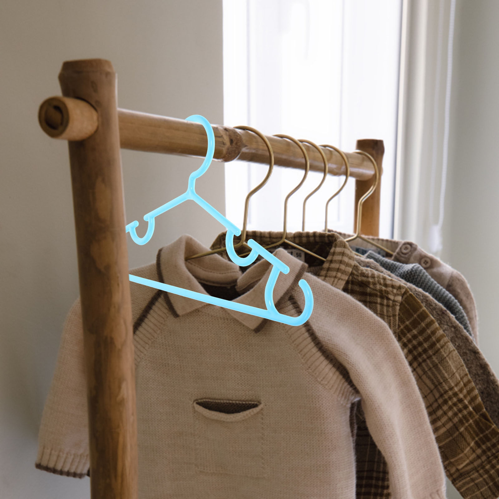 Baby Clothing Hangers - 10 cintres antidérapants pour bébé, fabrication