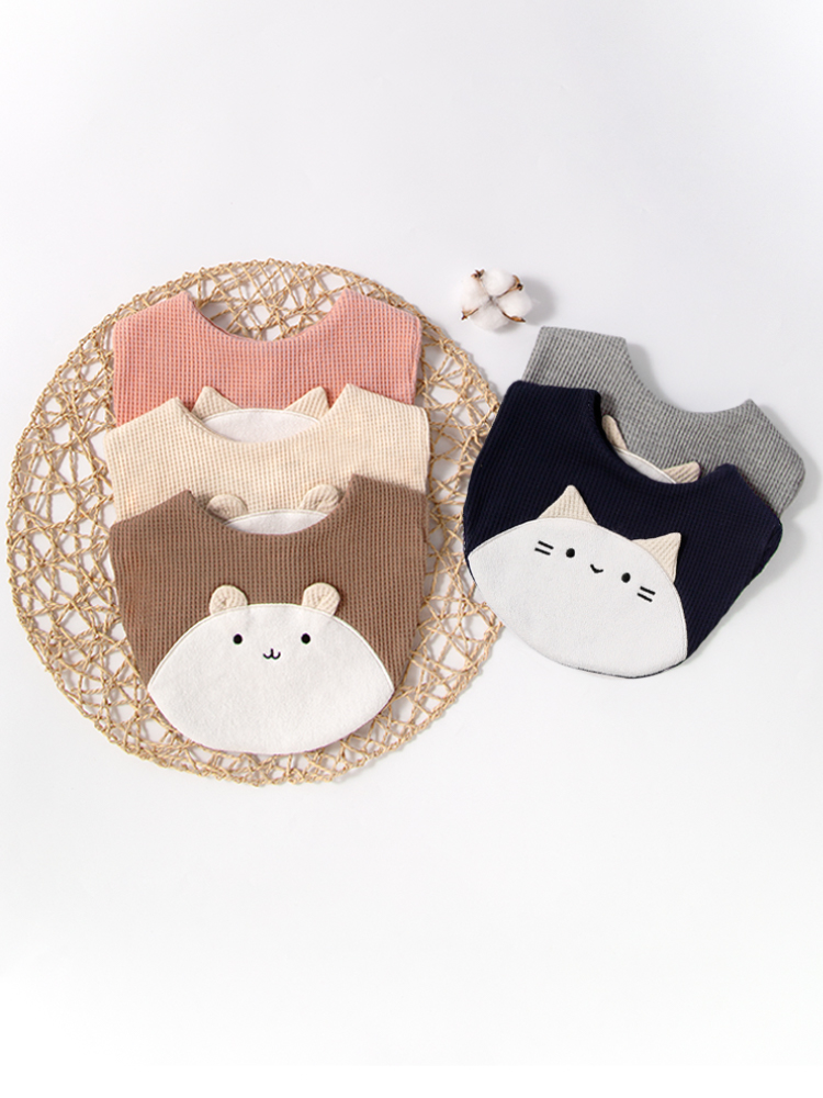 Baby Clothing Fabric - Bavoir pour bébé avec masque pour