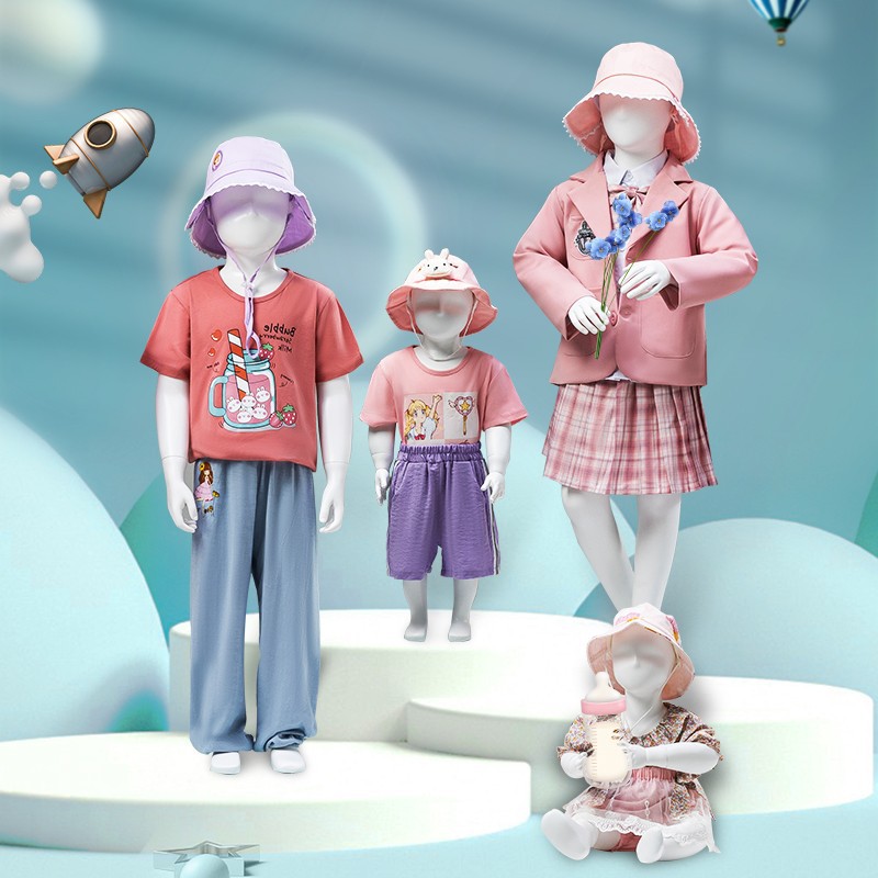 Baby Clothing Model - Accessoires de mannequin pour enfants, présentoir