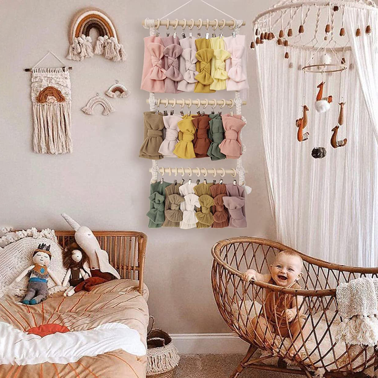 Support mural en macramé pour  - Baby Clothing Hangers avis et prix