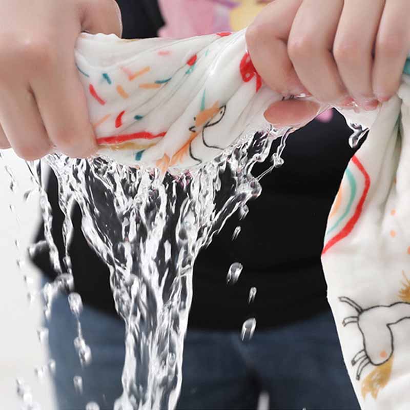 Gant de toilette en gaze à 4 c - Baby Clothing Fabric avis et prix