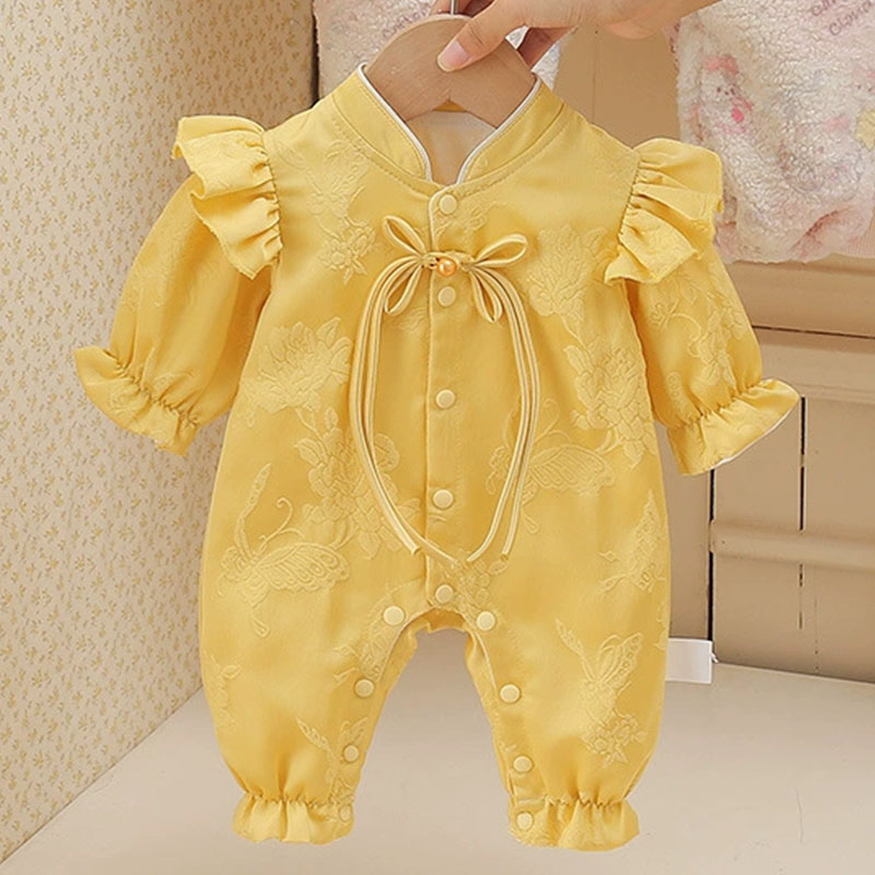 Vêtements pour fillette printe - Baby Clothing Yellow avis et prix