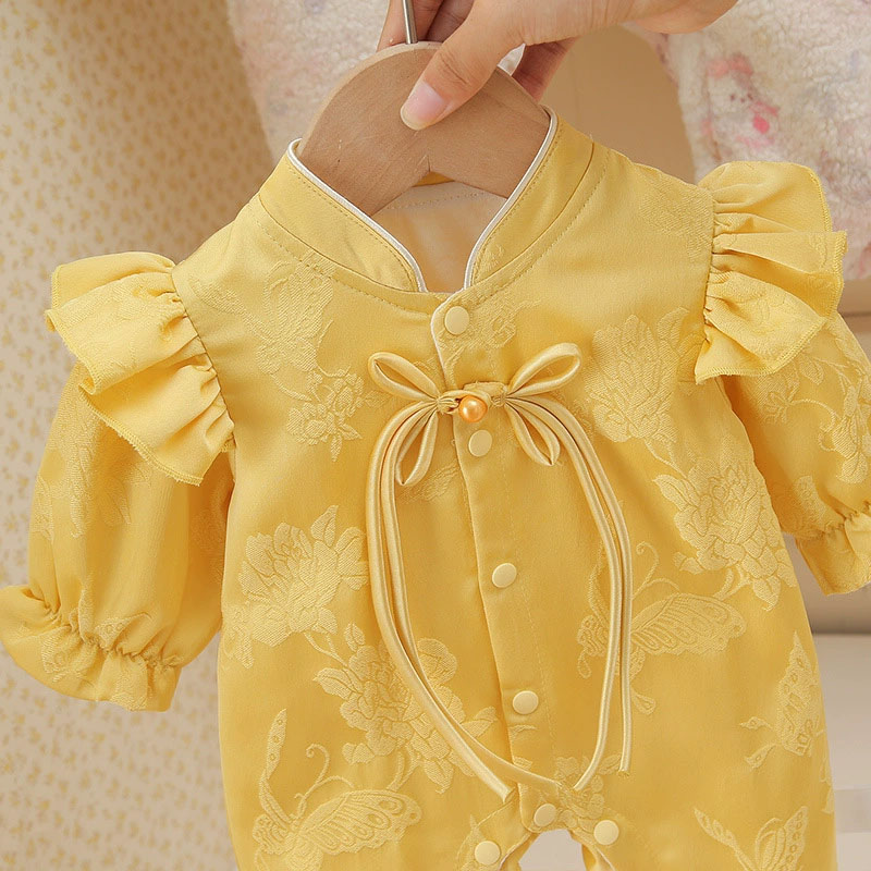 Vêtements pour fillette printe - Baby Clothing Yellow avis et prix