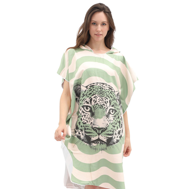 Peignoir de bain imprimé bohèm - Hooded Bath Towel avis et prix