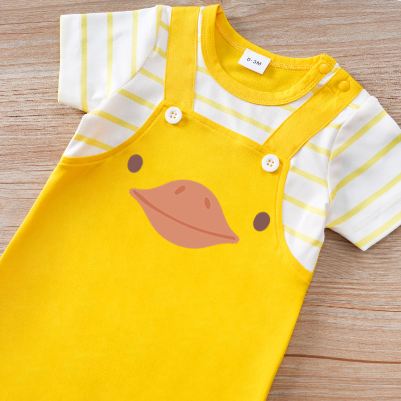 Barboteuse à manches courtes p - Baby Clothing Yellow avis et prix
