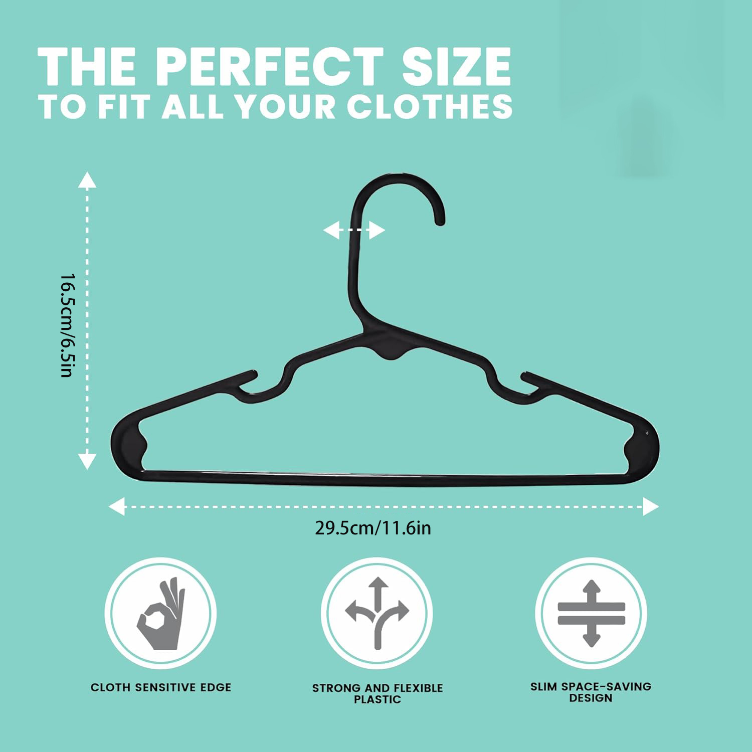Lot de 20 cintres en plastique - Baby Clothing Hangers avis et prix