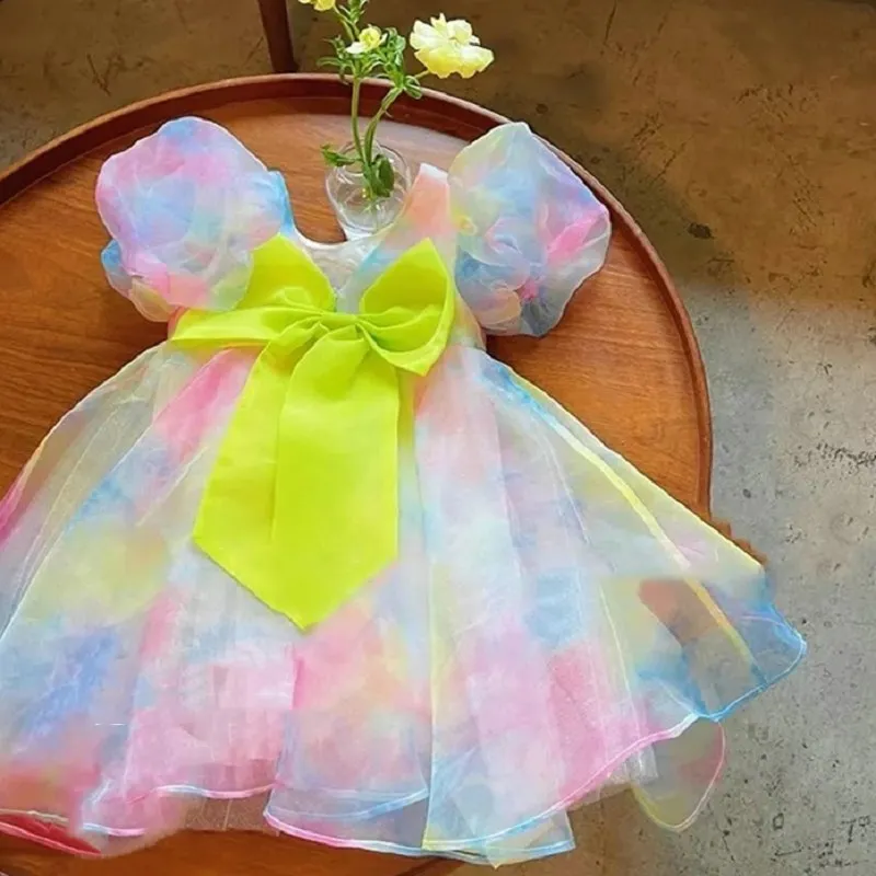 Robe d'été pour filles, vêteme - Baby Clothing Yellow avis et prix