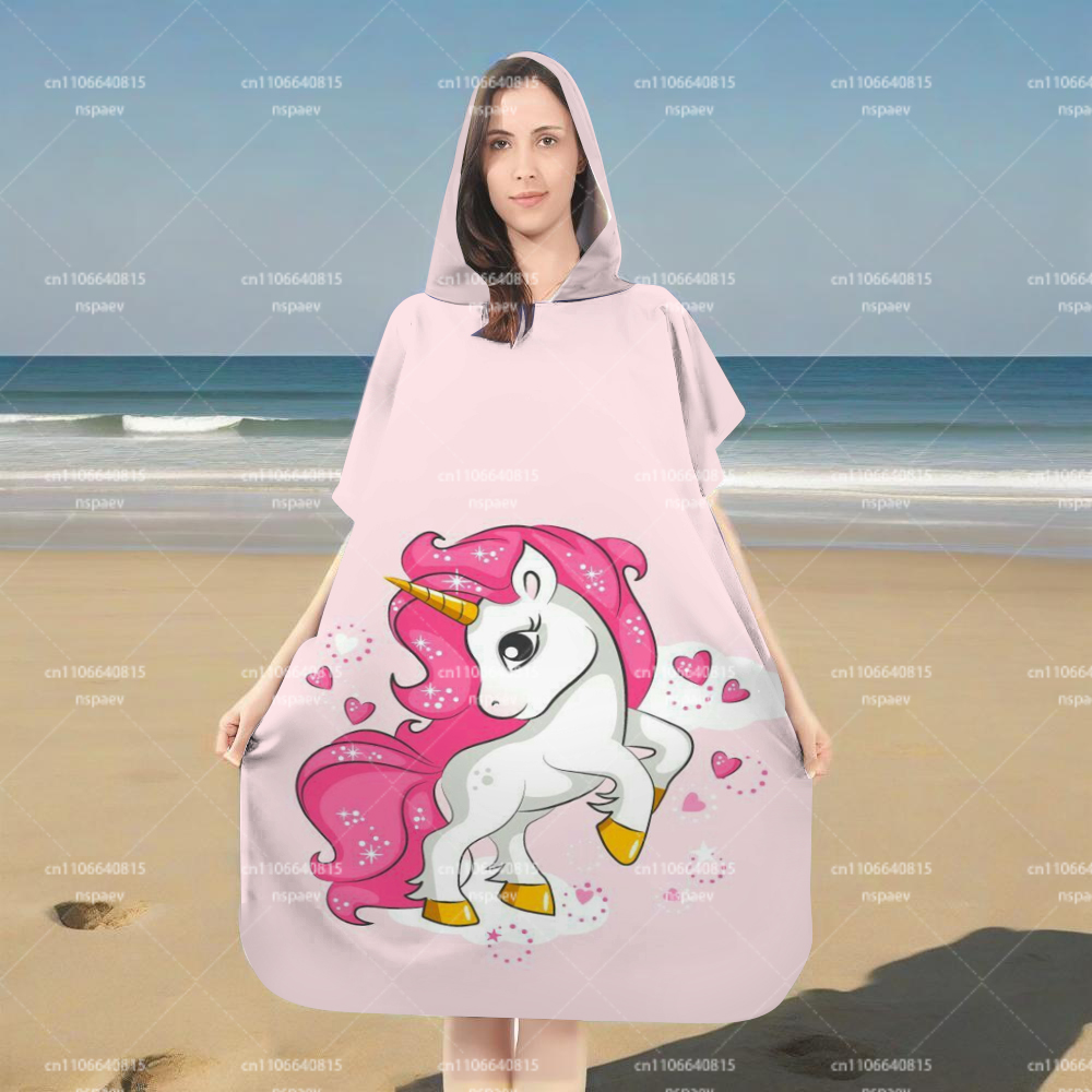 Peignoir à capuche imprimé lic - Hooded Bath Towel avis et prix
