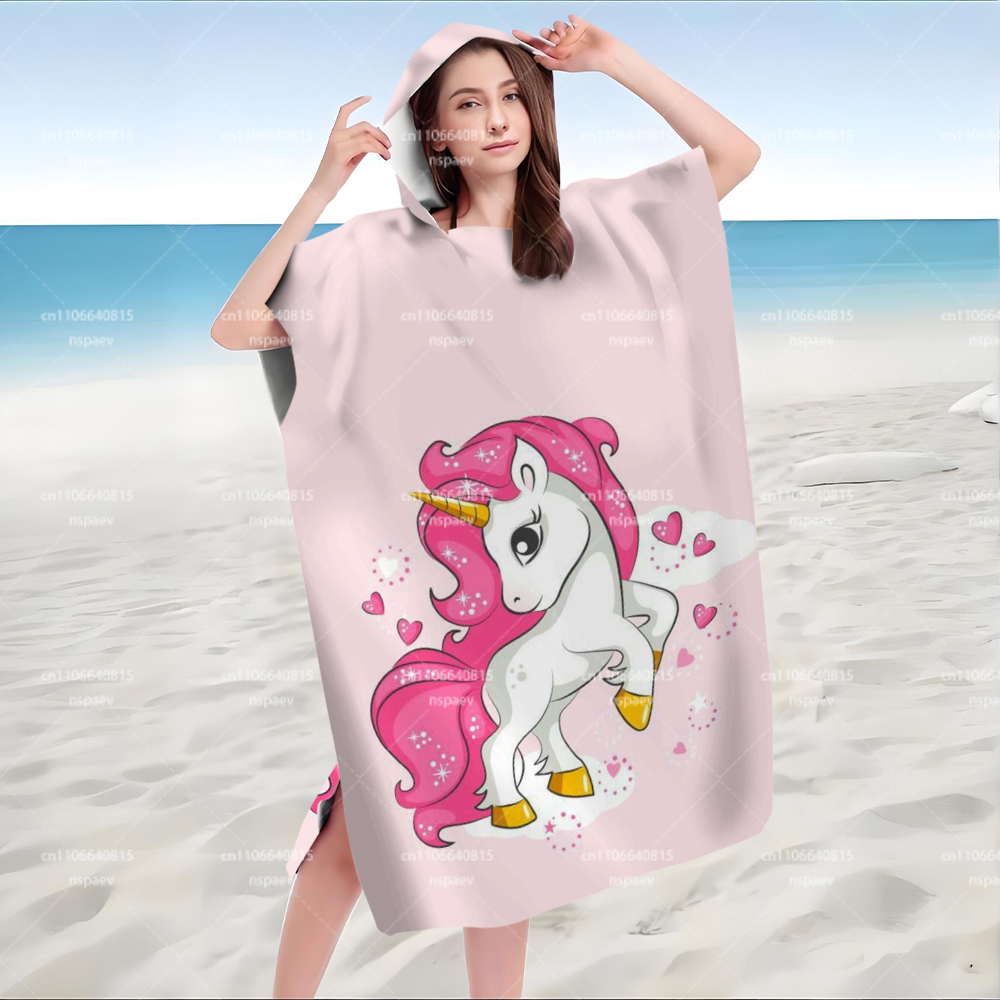 Peignoir à capuche imprimé lic - Hooded Bath Towel avis et prix