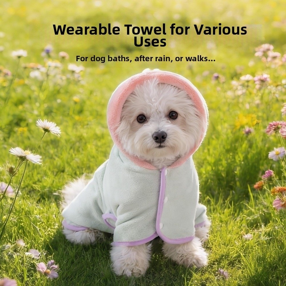 Peignoir à capuche super absor - Hooded Bath Towel avis et prix
