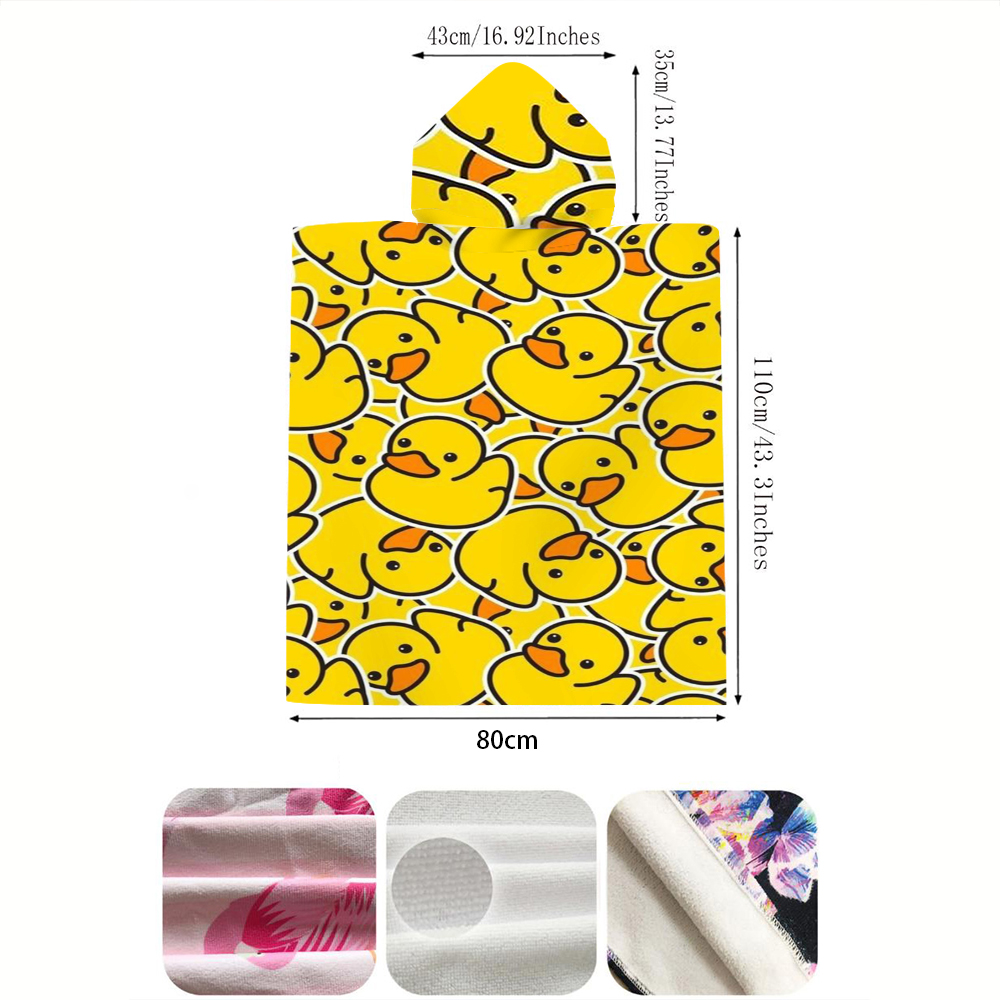 Serviette de plage à capuche a - Hooded Bath Towel avis et prix