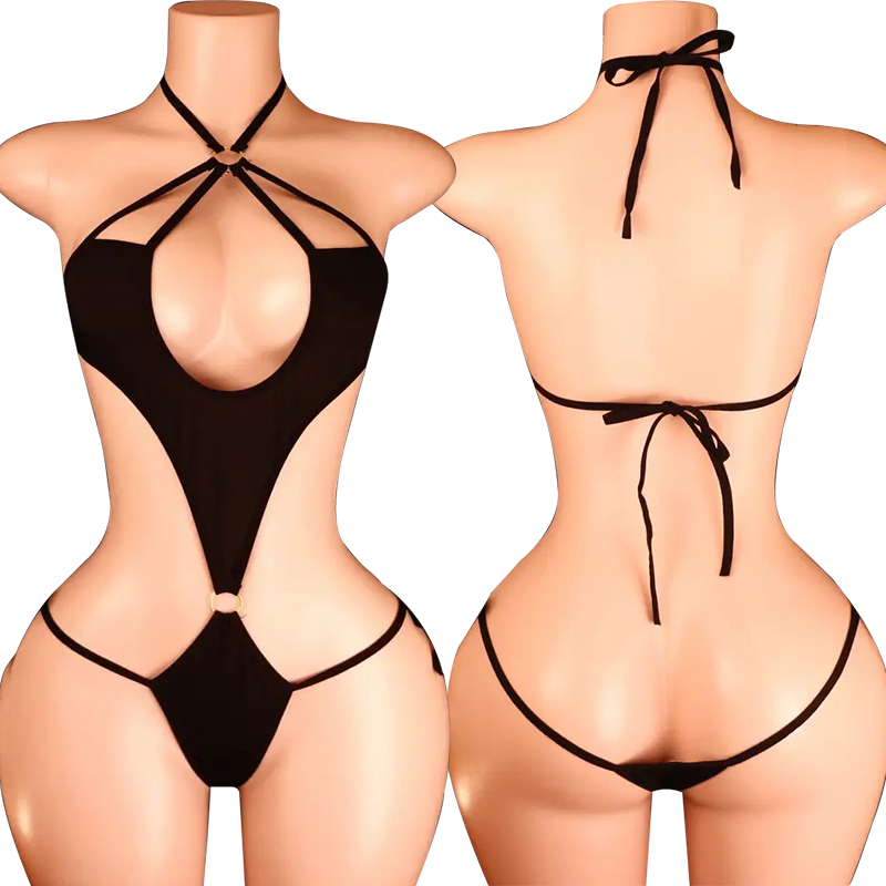 Laçage col suspendu body ensem - Baby Clothing Model avis et prix