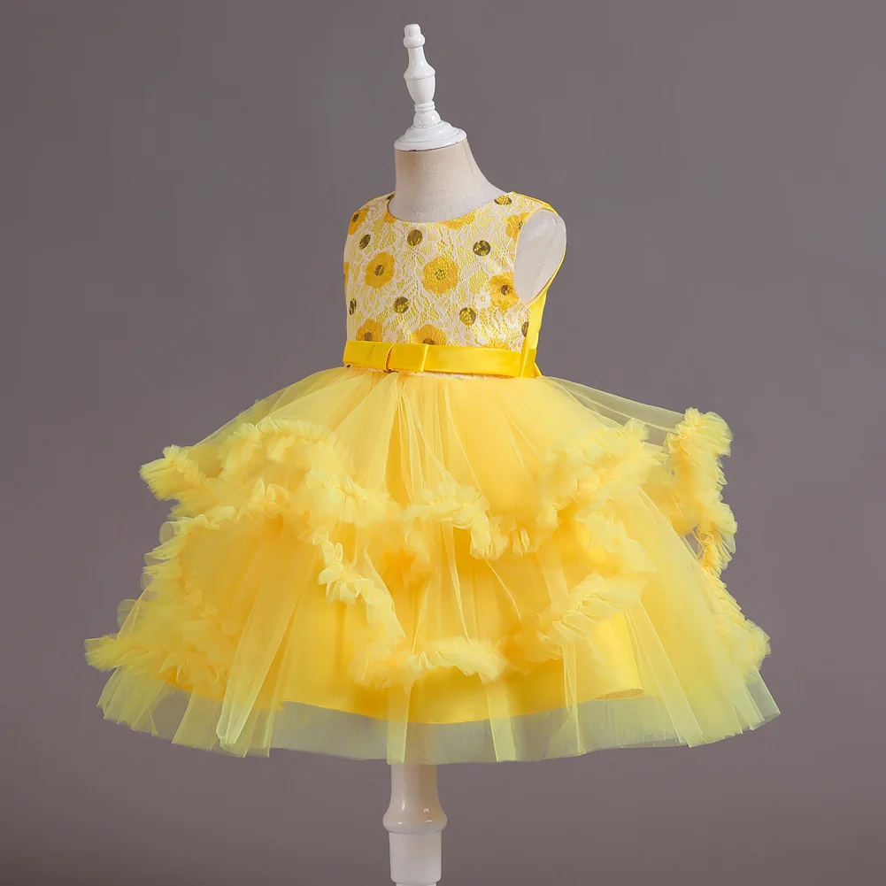 Robe de princesse Tutu sans ma - Baby Clothing Yellow avis et prix
