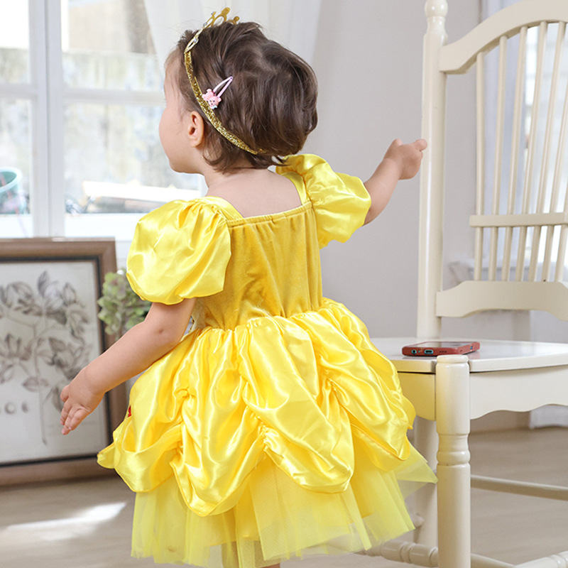 Robe de princesse pour bébé fi - Baby Clothing Yellow avis et prix