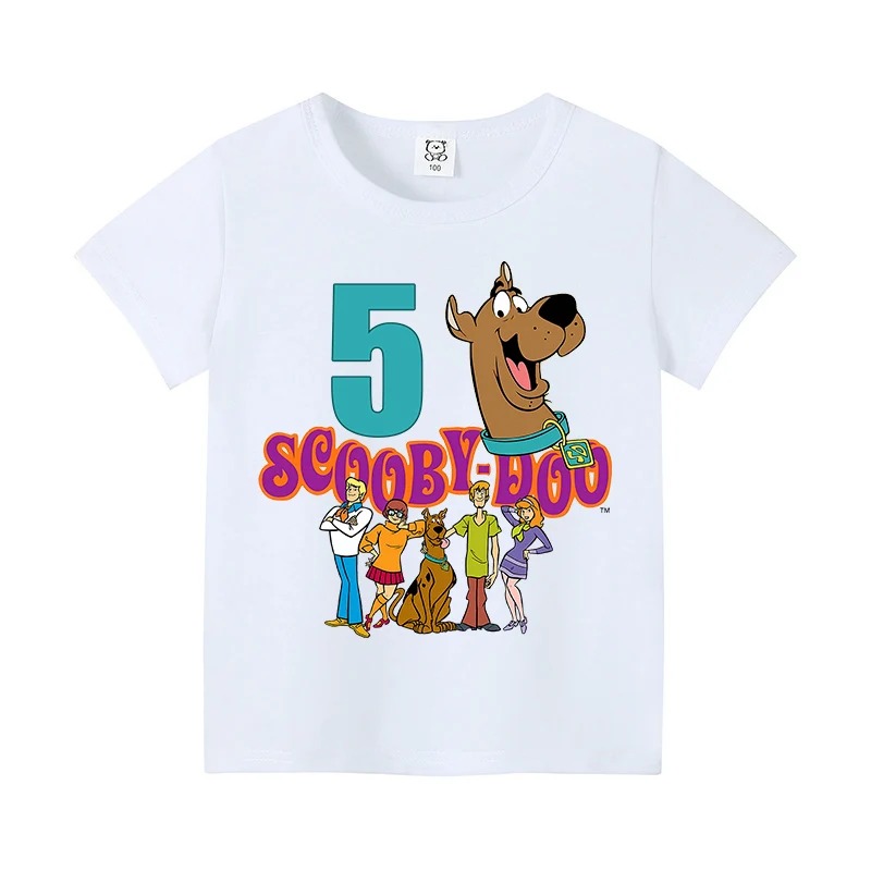 T-shirt d'anniversaire Scooby- - Baby Clothing Deals avis et prix