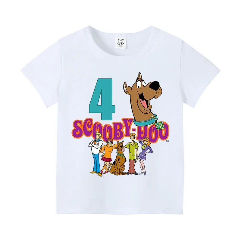 T-shirt d'anniversaire Scooby- - Baby Clothing Deals avis et prix